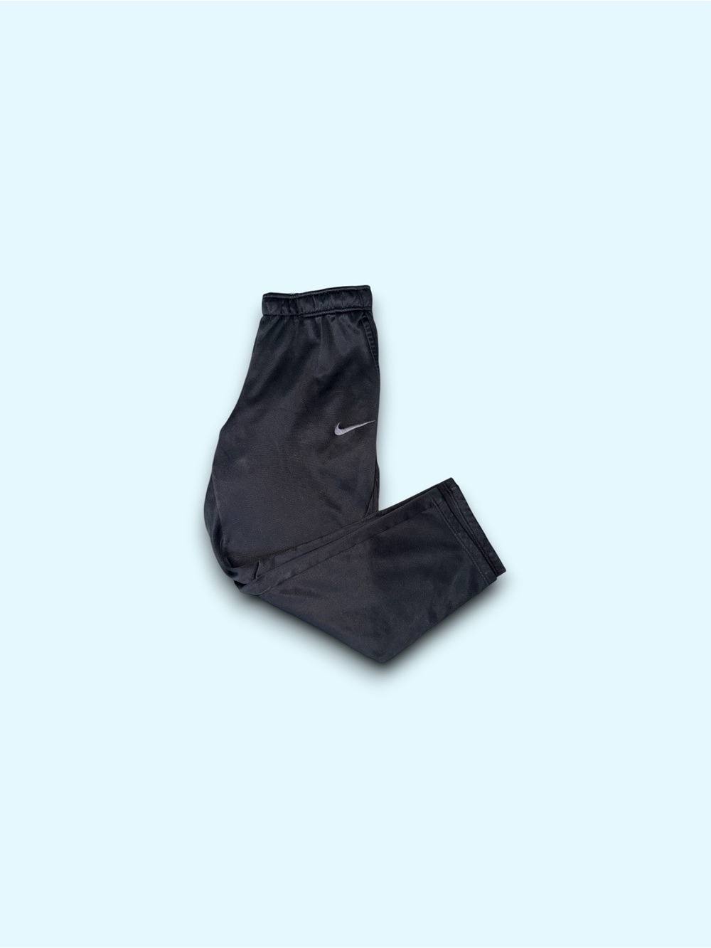 Nike Track Pants Mens Medium Black Dri-Fit Sweatpants Warmup Active Running